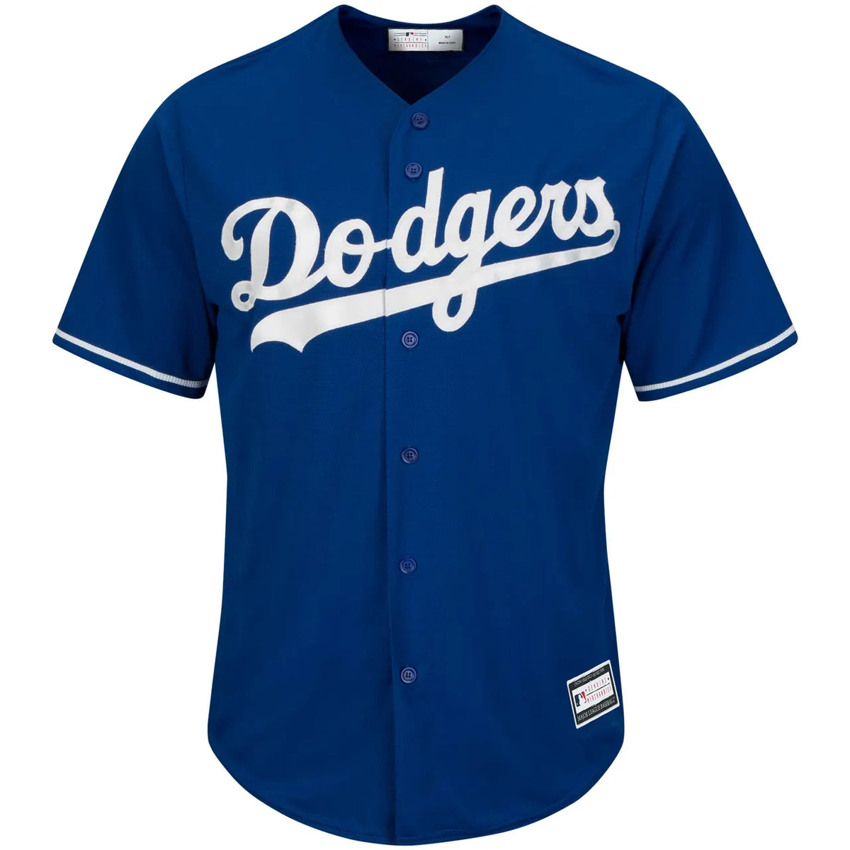 authentic Majestic Kershaw Dodgers Blue Jersey - Hình 3