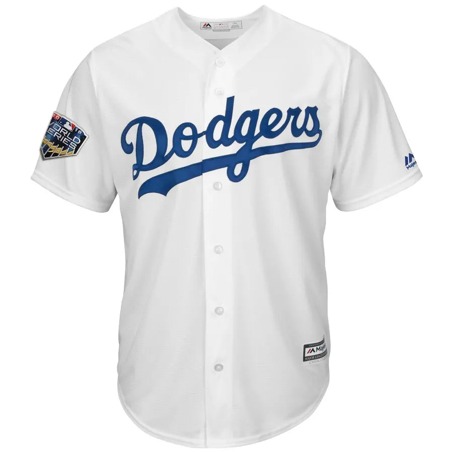 Kershaw Dodgers White Jersey majestic - Hình 2