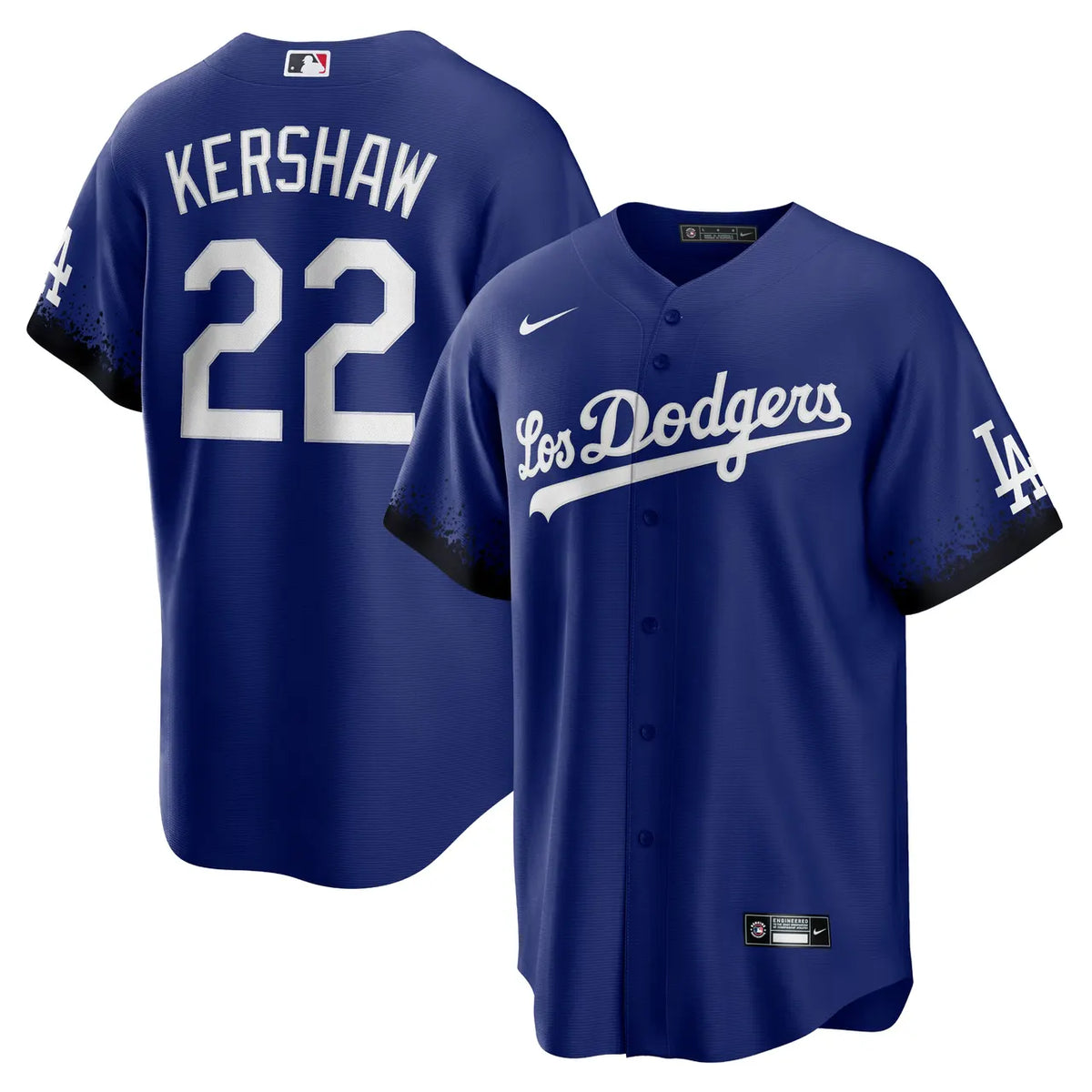 Kershaw Dodgers Royal Jersey