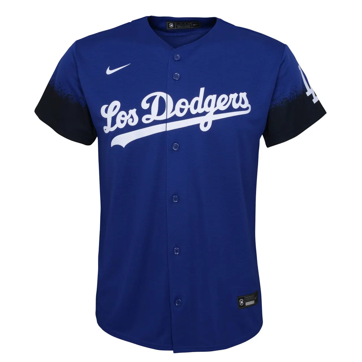 Kershaw Dodgers Blue Alternate Jersey - Hình 3