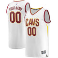 Fanatics Cavs White Custom Jersey
