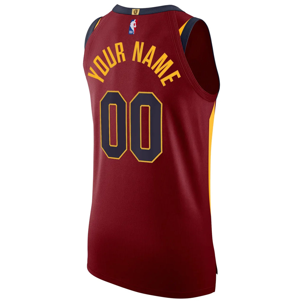 nike personalized Cavaliers Maroon Custom Jersey - Hình 4