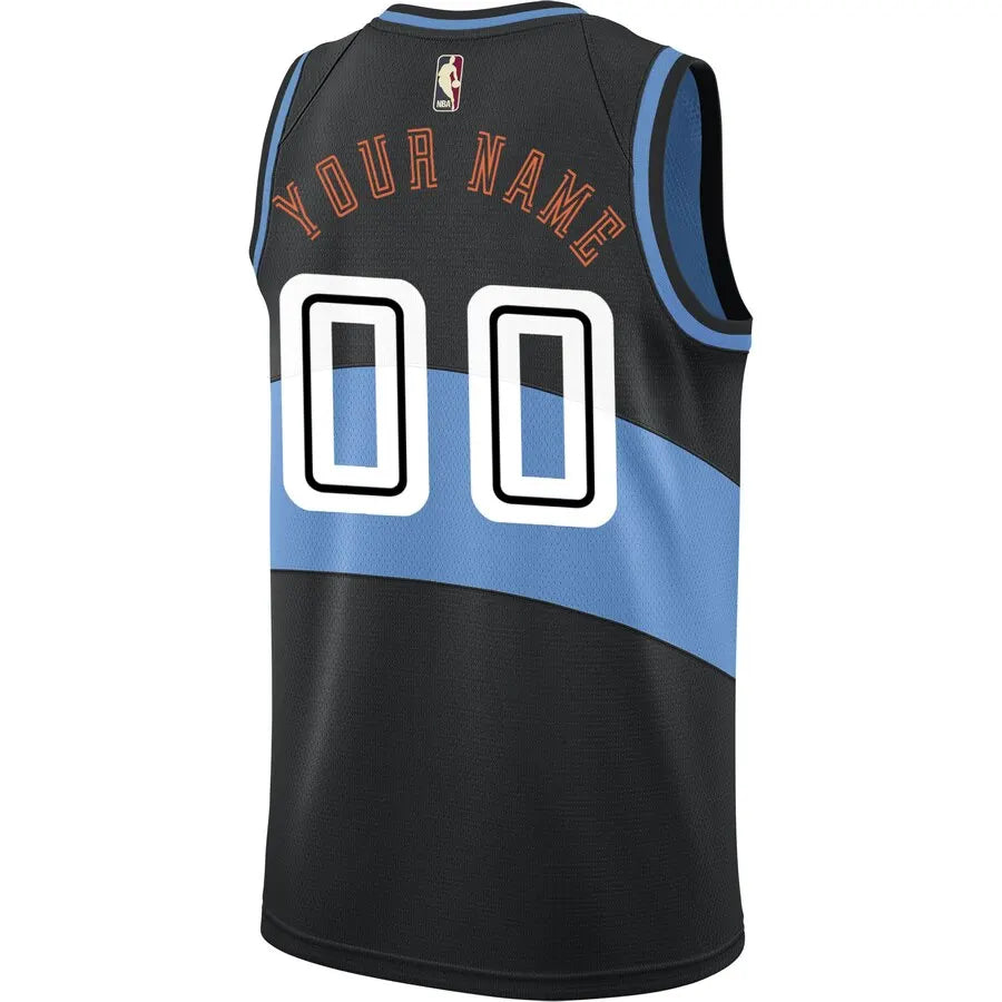 Cavaliers Black Custom Jersey nike alternate - Hình 2