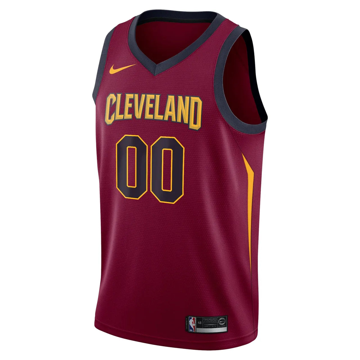 Cleveland Cavaliers Maroon Custom Jersey - Hình 3