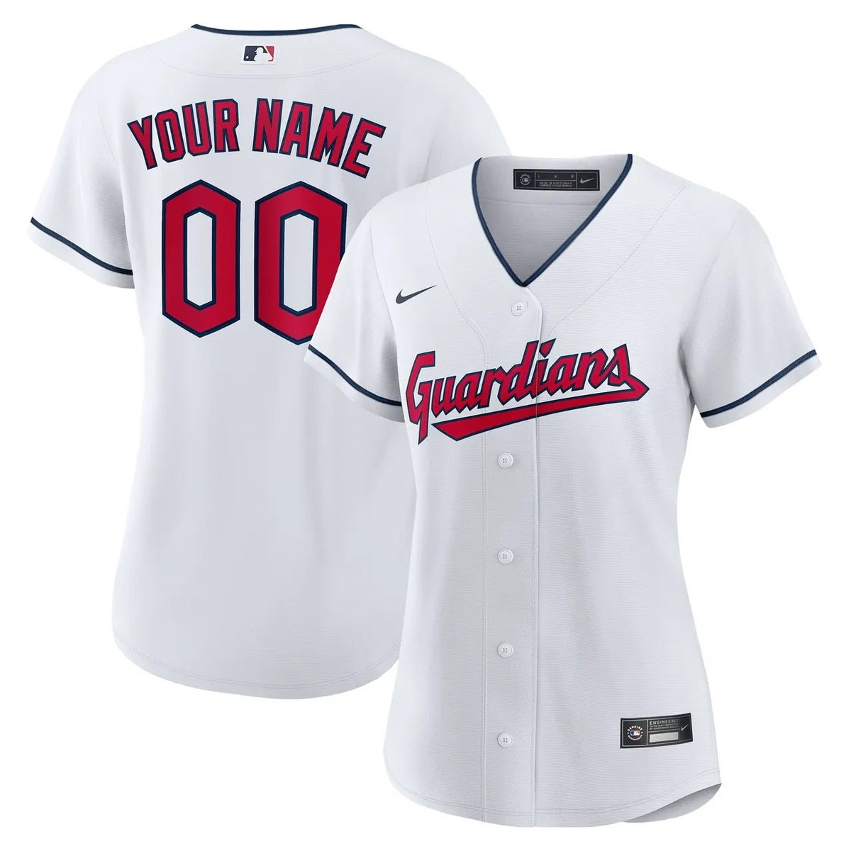 personalize Nike Guardians White Custom Jersey - Hình 2