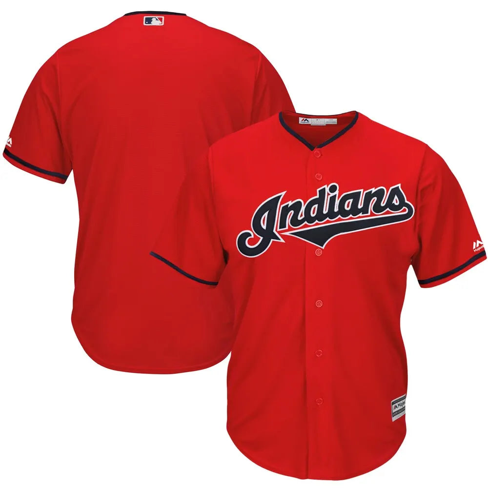 Indians Red Majestic Jersey