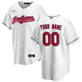 nike Indians White Custom Jersey
