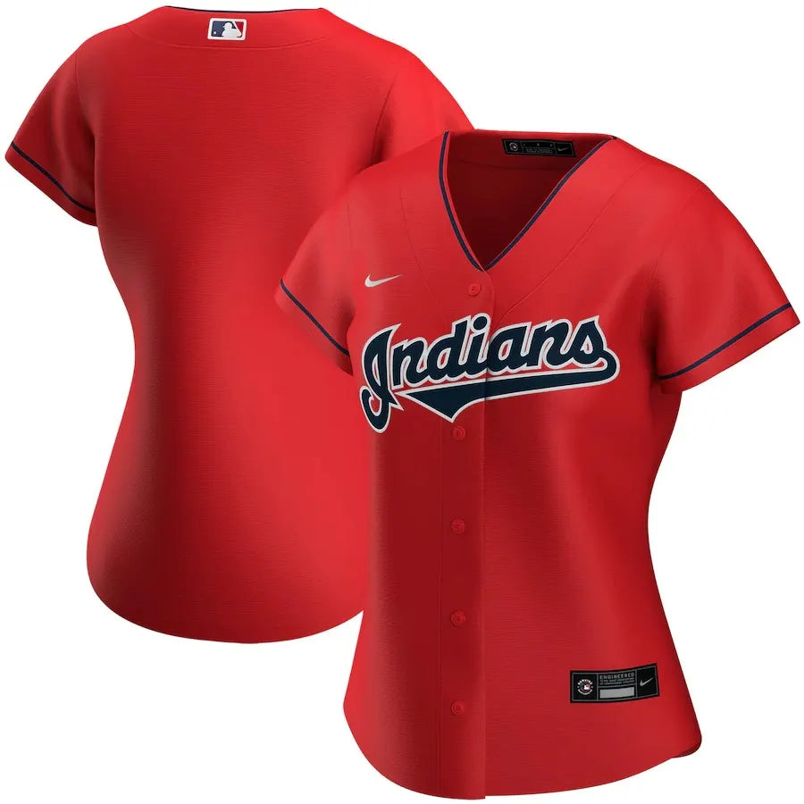 Nike Indians Red Women's Jersey