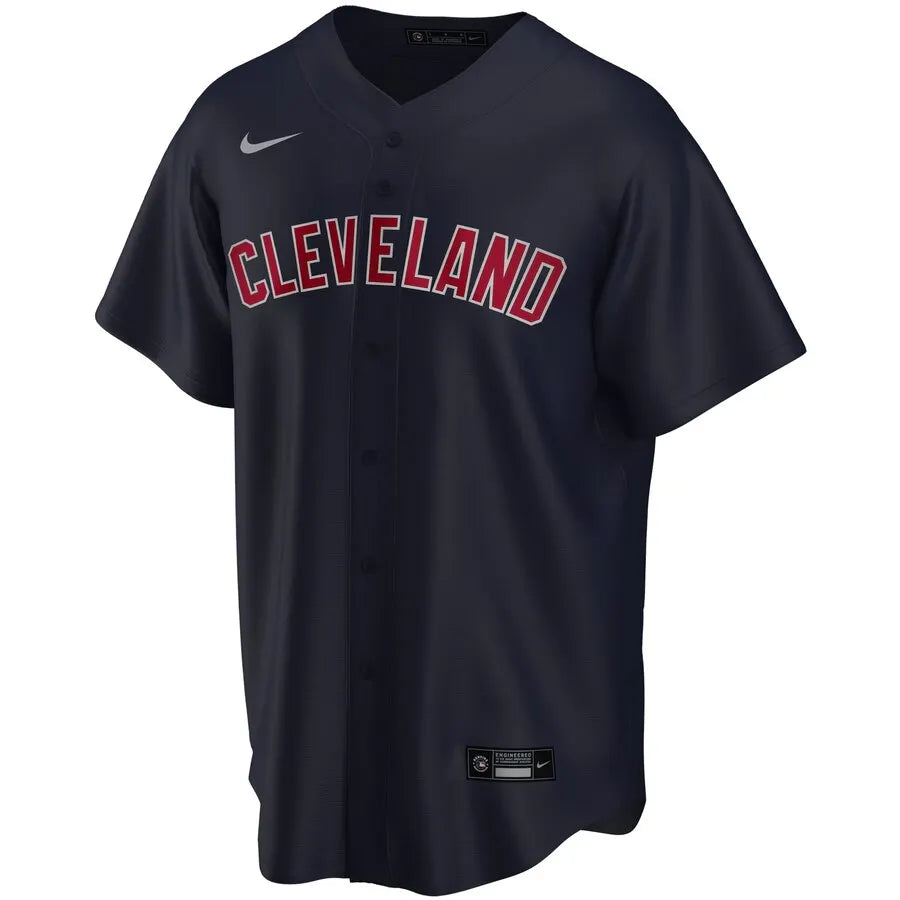 cleveland Guardians Nike Navy Jersey - Hình 2