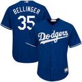 Bellinger Dodgers Blue Jersey majestic