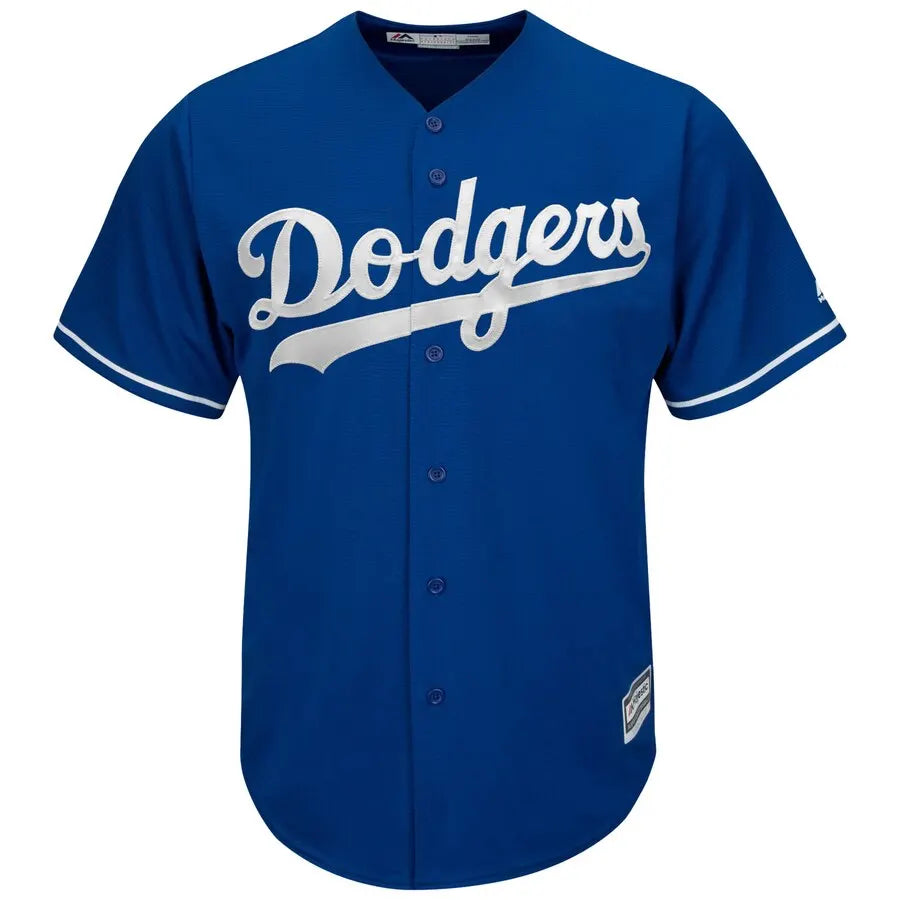 majestic replica Bellinger Dodgers Blue Jersey - Hình 2