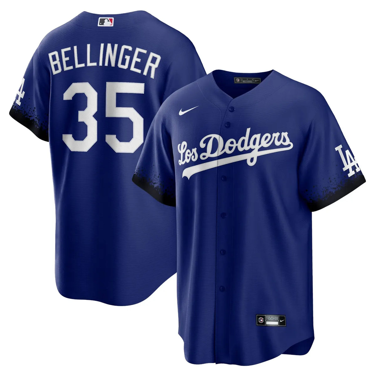 nike alternate Bellinger Dodgers Blue Jersey