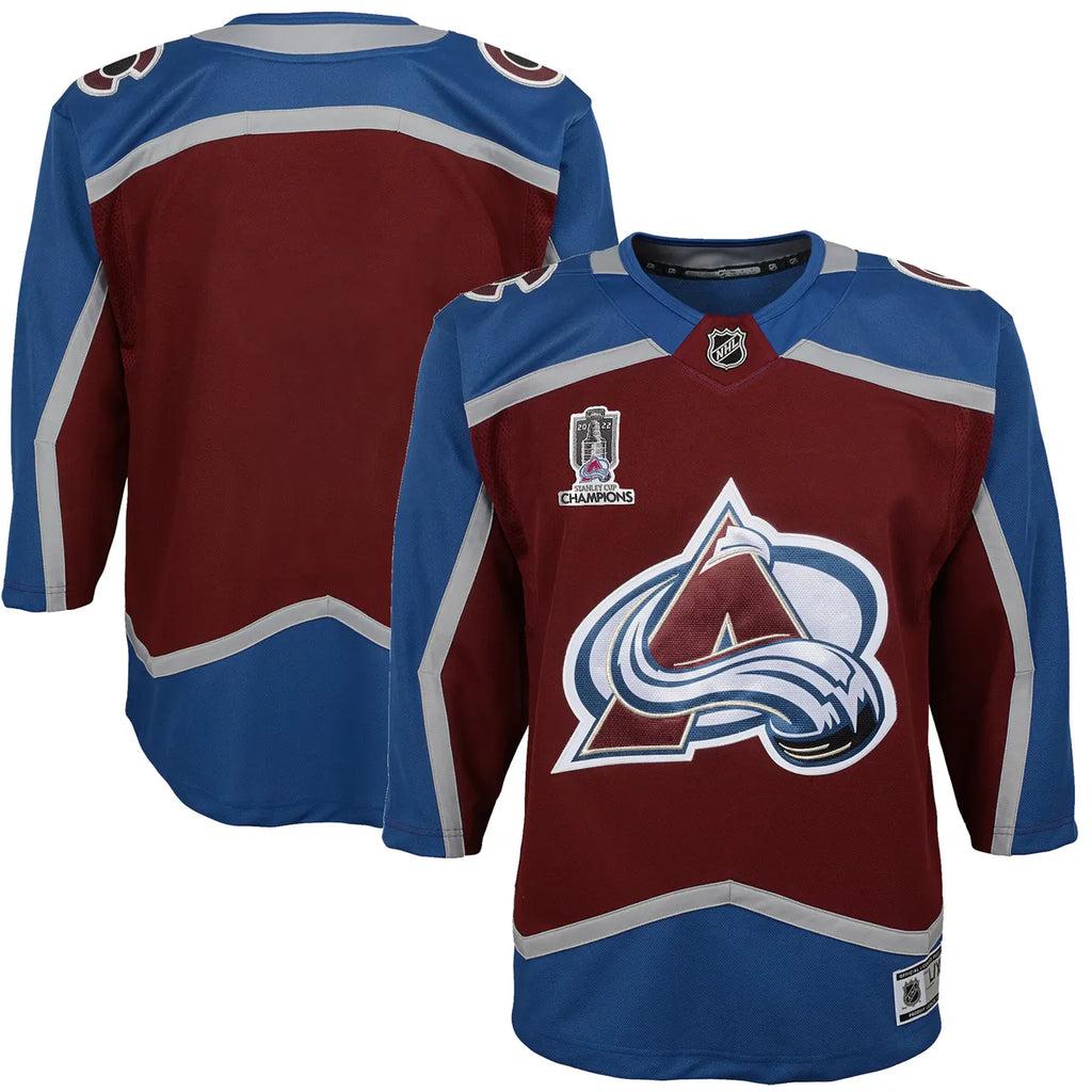 champions Avalanche Stanley Cup Jersey