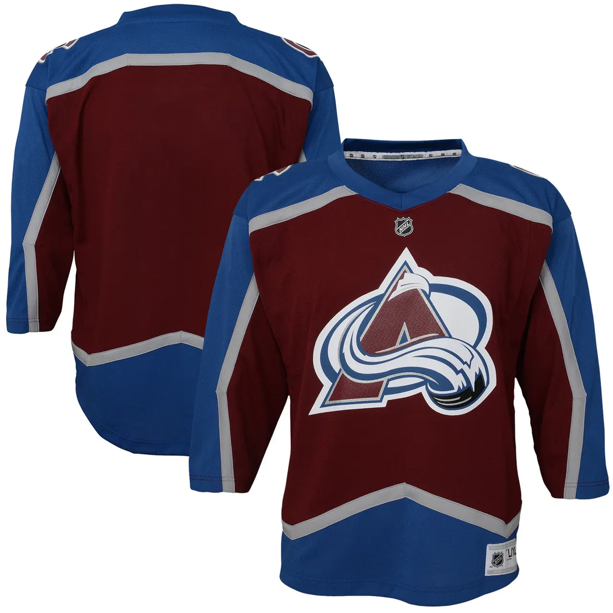 Avalanche Maroon Adidas Jersey