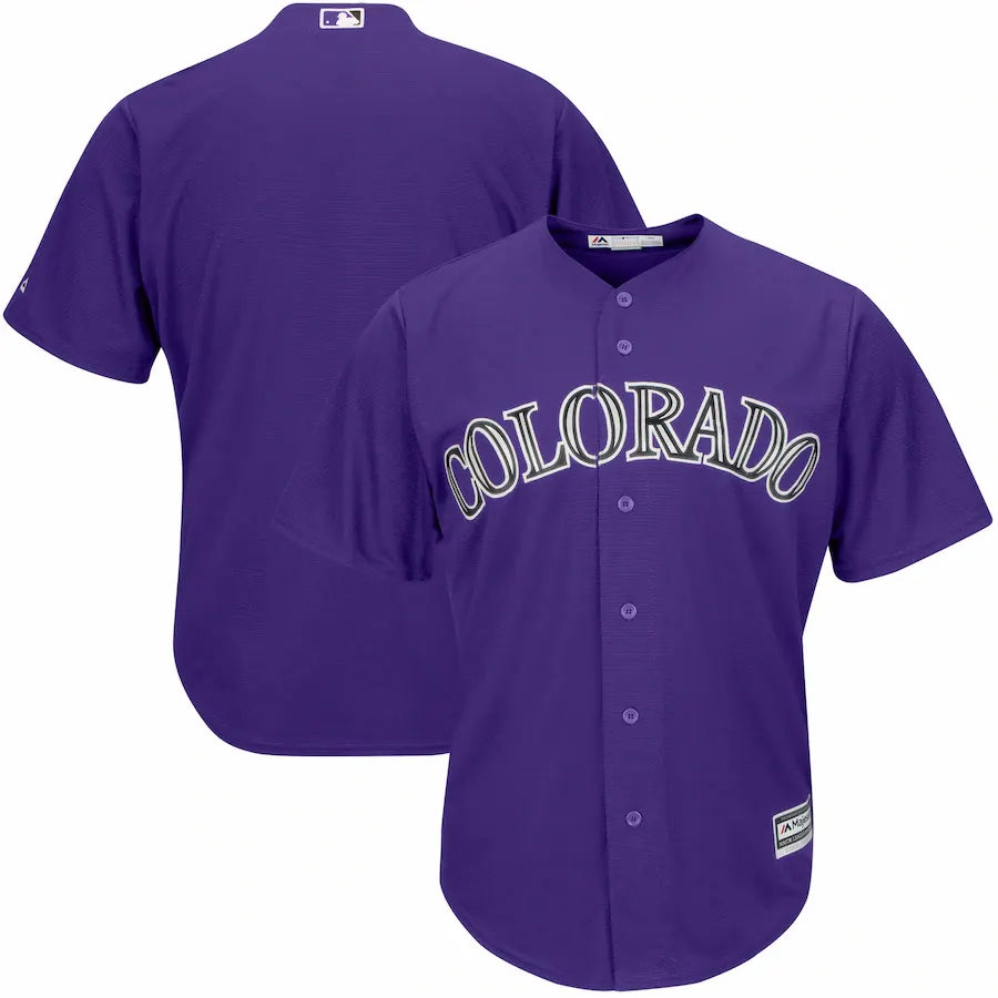 Rockies Purple Cool Base Jersey
