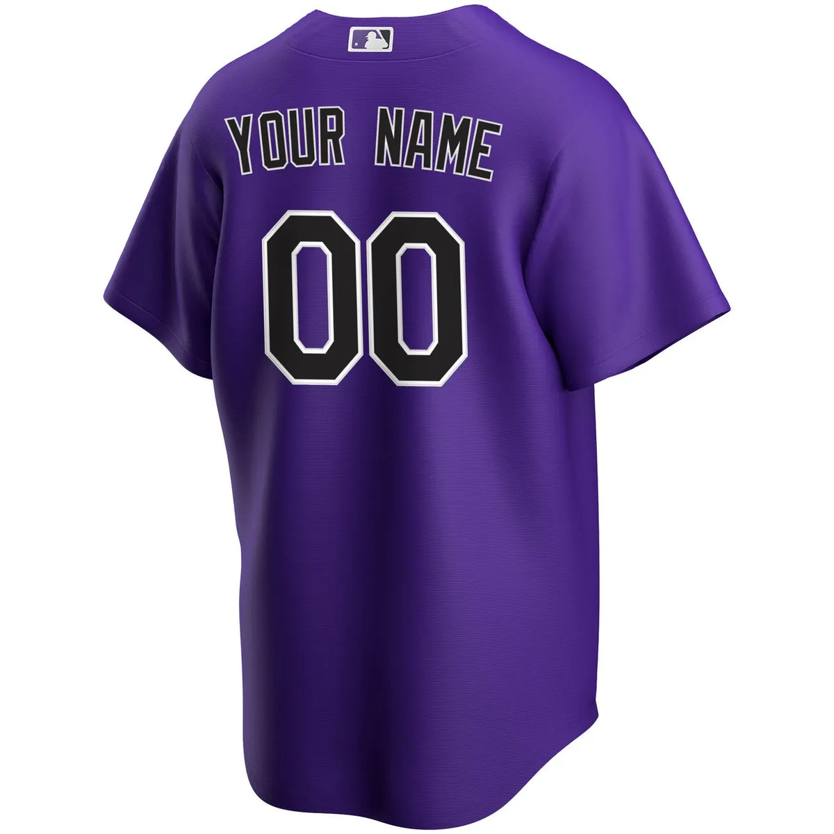 Rockies Purple Personalized Jersey - Hình 4