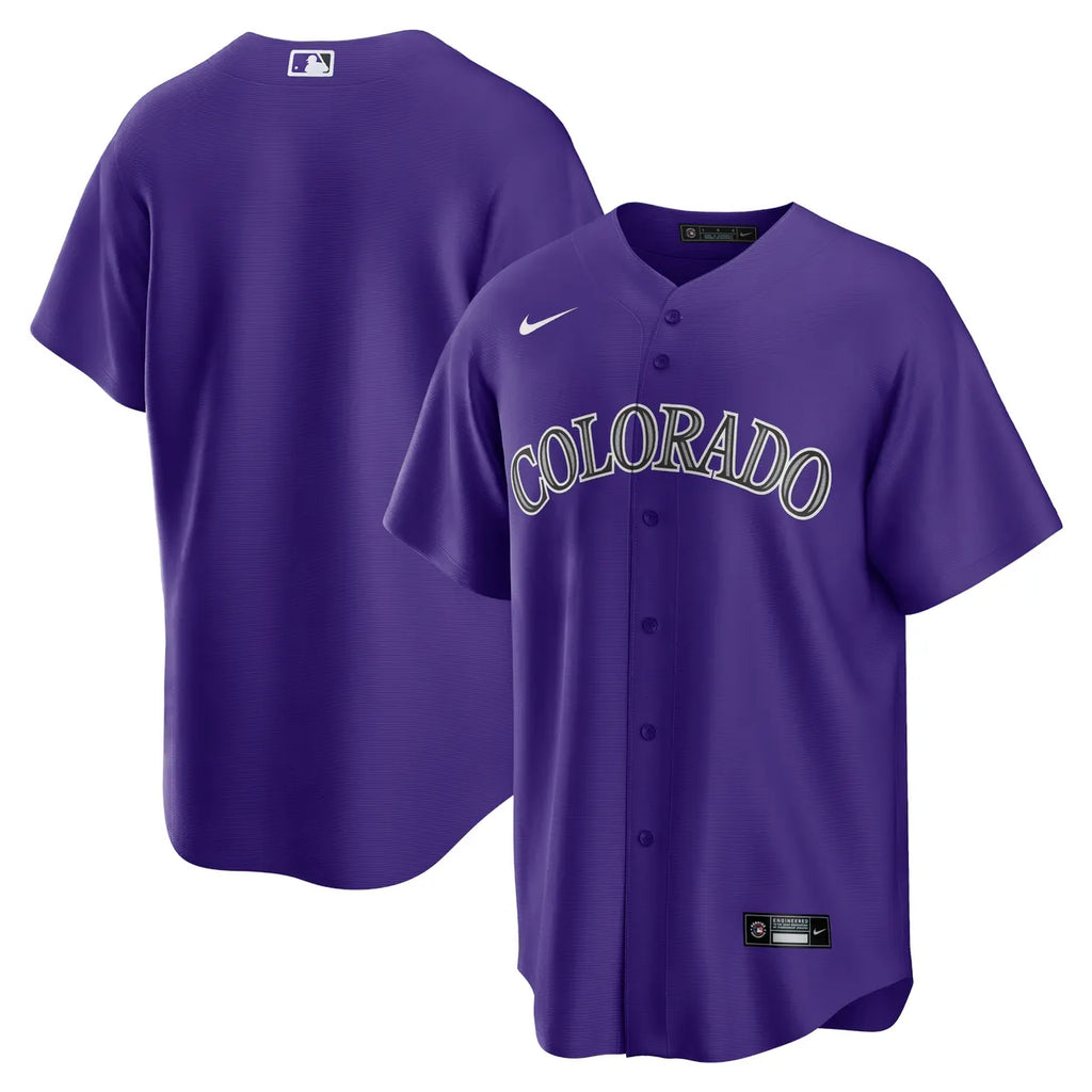 alternate Nike Rockies Purple Jersey