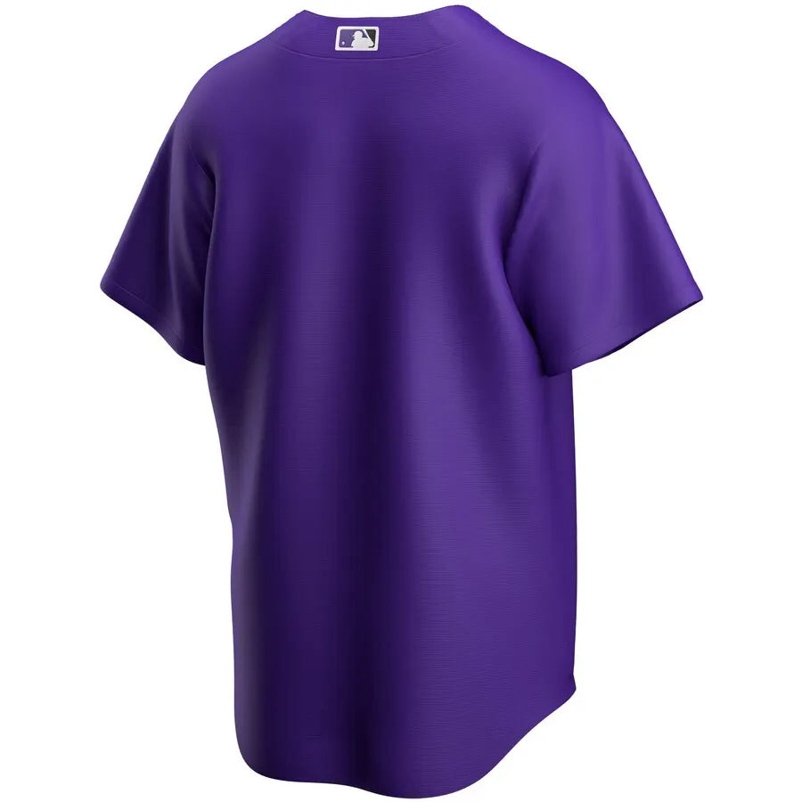 Rockies Purple Alternate Jersey - Hình 3