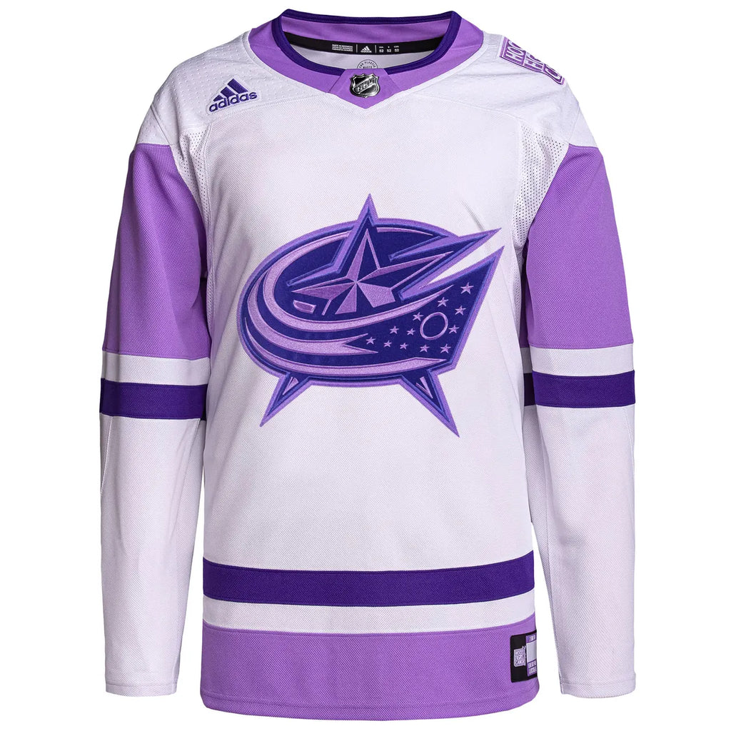 Blue Jackets Lavender Jersey - Hình 3