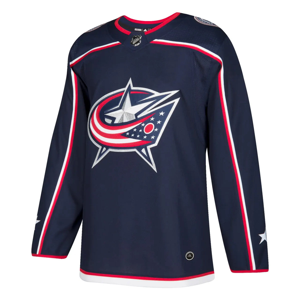 adidas Blue Jackets Navy Jersey - Hình 3