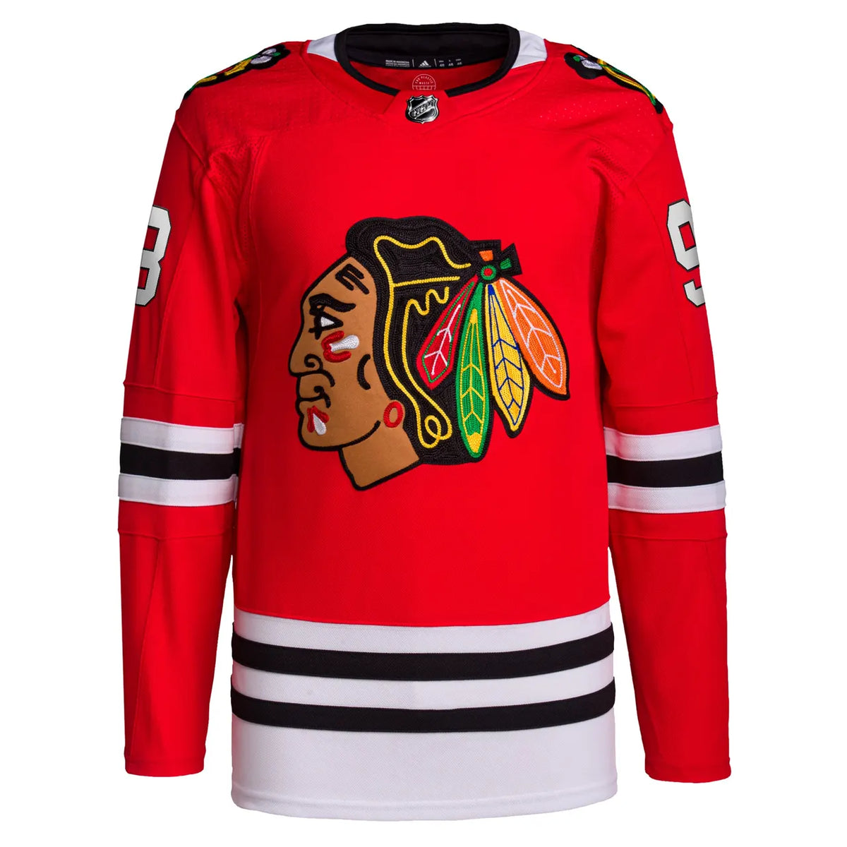 Adidas Bedard Blackhawks Jersey - Hình 3