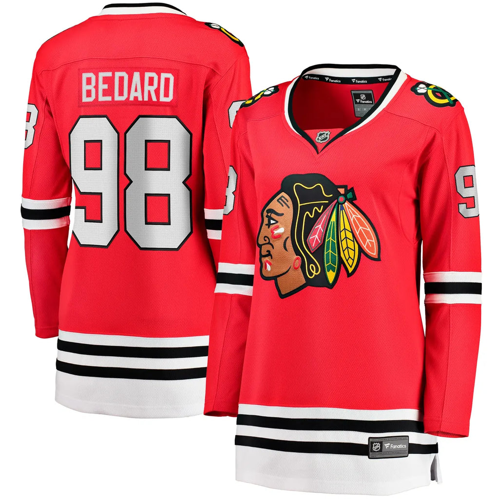 Bedard Blackhawks Red Jersey fanatics