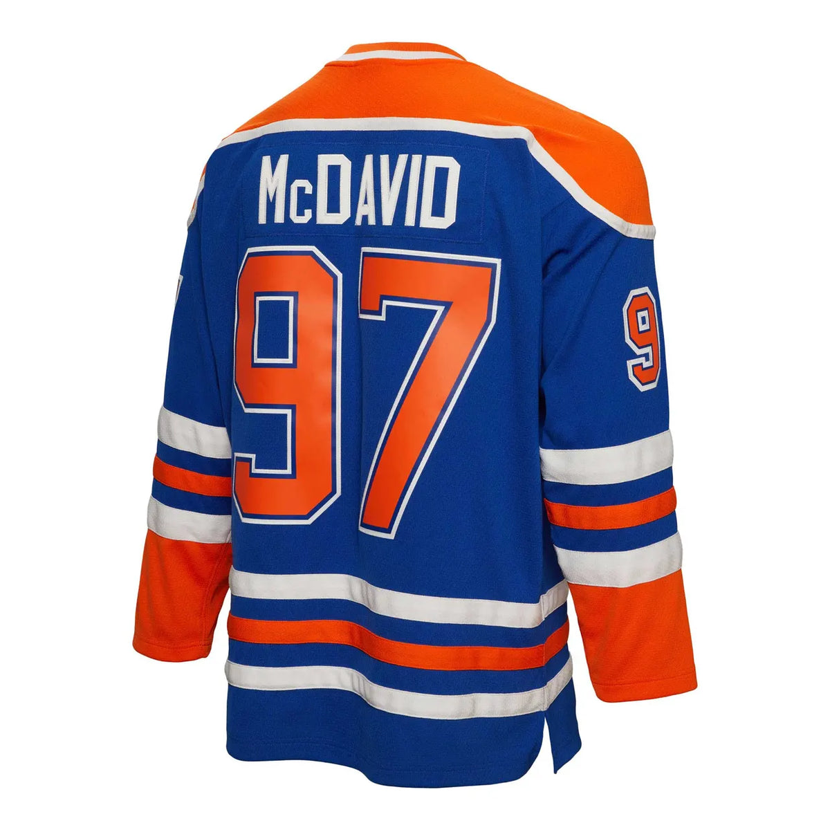 mitchell McDavid Oilers Blue Jersey - Hình 4