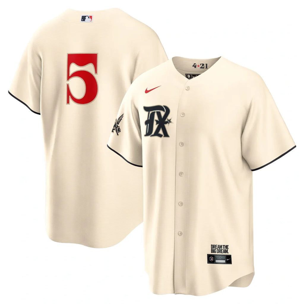 Rangers Cream Alternate Jersey - Hình 2