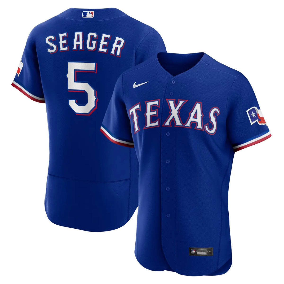 Seager Rangers Blue Jersey