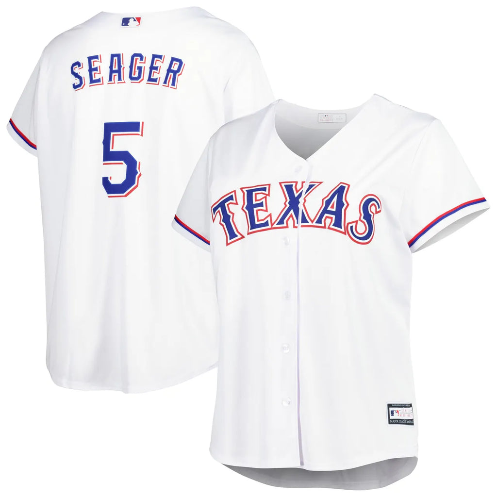 Seager #5 Rangers Jersey - Hình 2