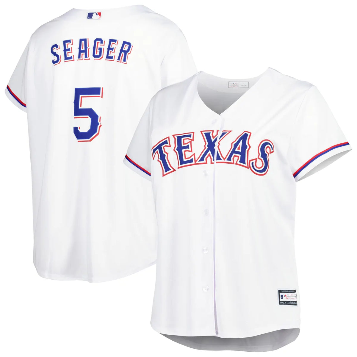 Seager #5 Rangers Jersey - Hình 2