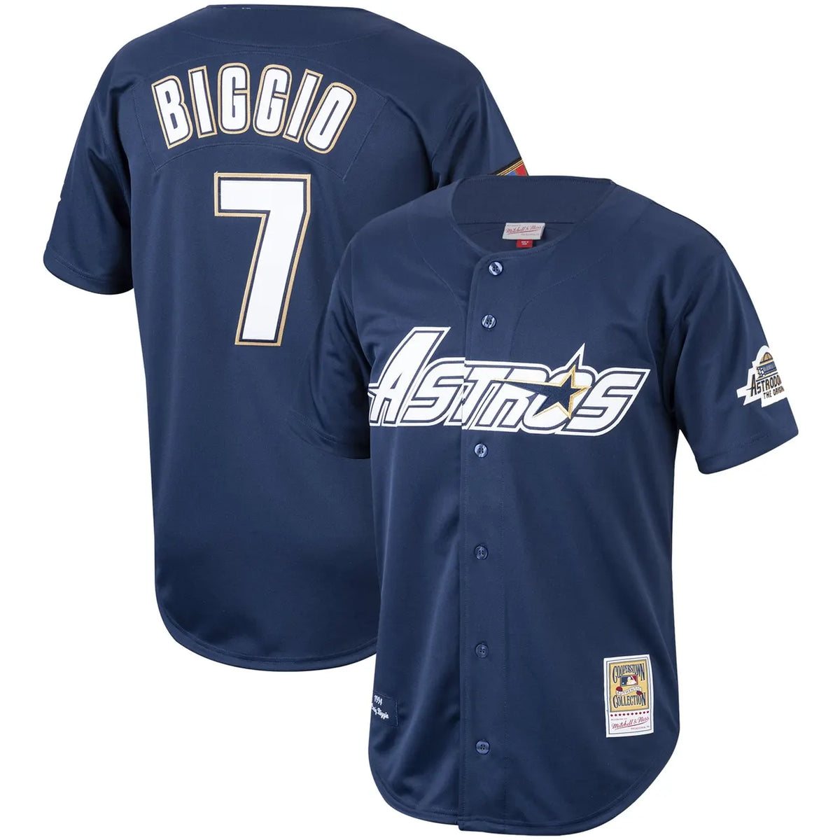Biggio #7 Astros Navy Jersey
