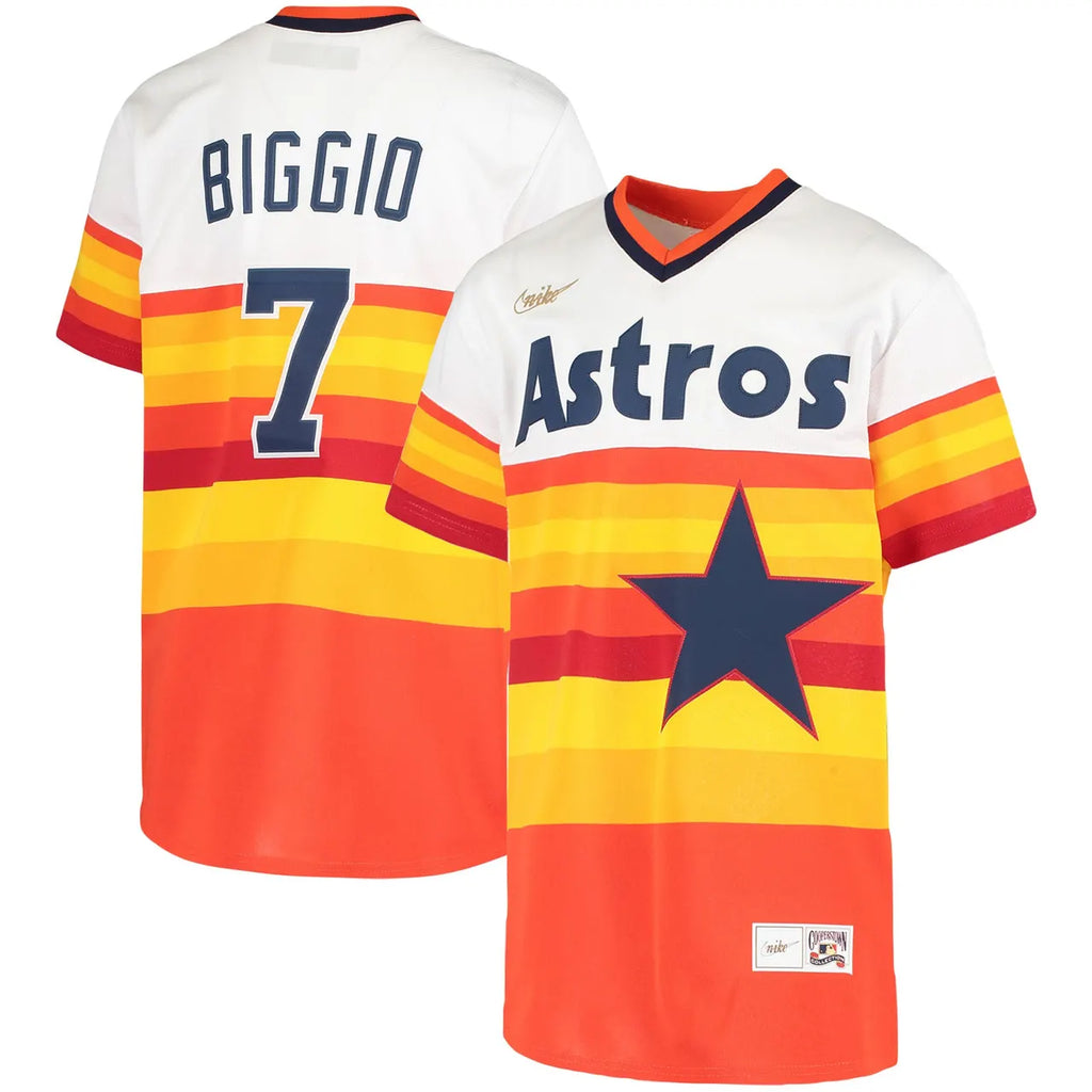 Biggio #7 Astros Throwback Jersey