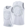 Sixers White Custom Jersey