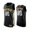Nike Nets Custom Black Jersey