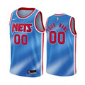 Nets Light Blue Custom Jersey