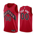 nike personalize Raptors Red Custom Jersey