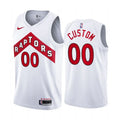 nike personalized Raptors White Custom Jersey