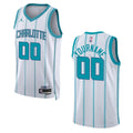 Hornets White Teal Jersey
