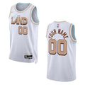 Cavs 'The Land' White Custom Jersey