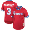 Braves Murphy #3 Throwback Jersey