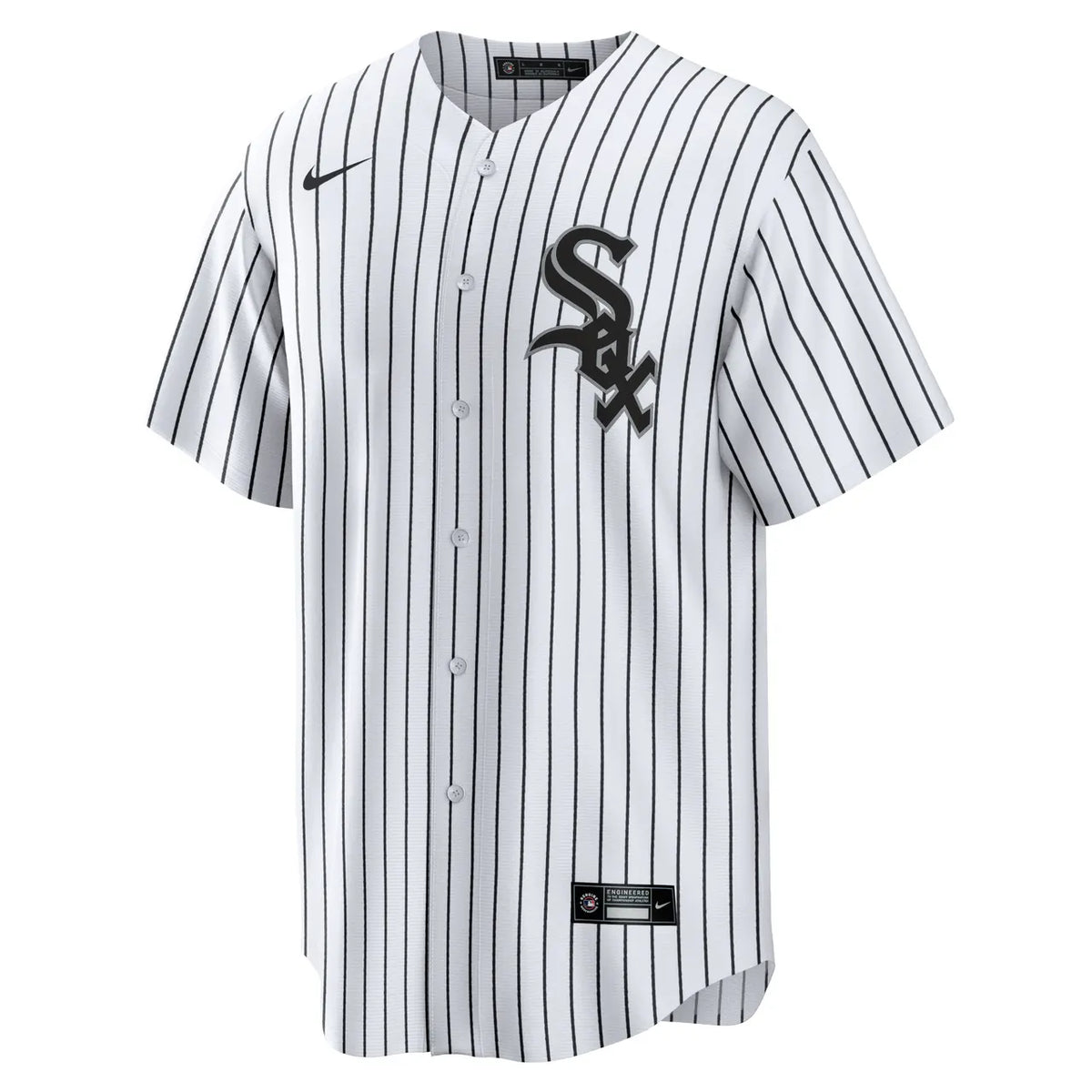 Keuchel White Sox Pinstripe Jersey - Hình 3