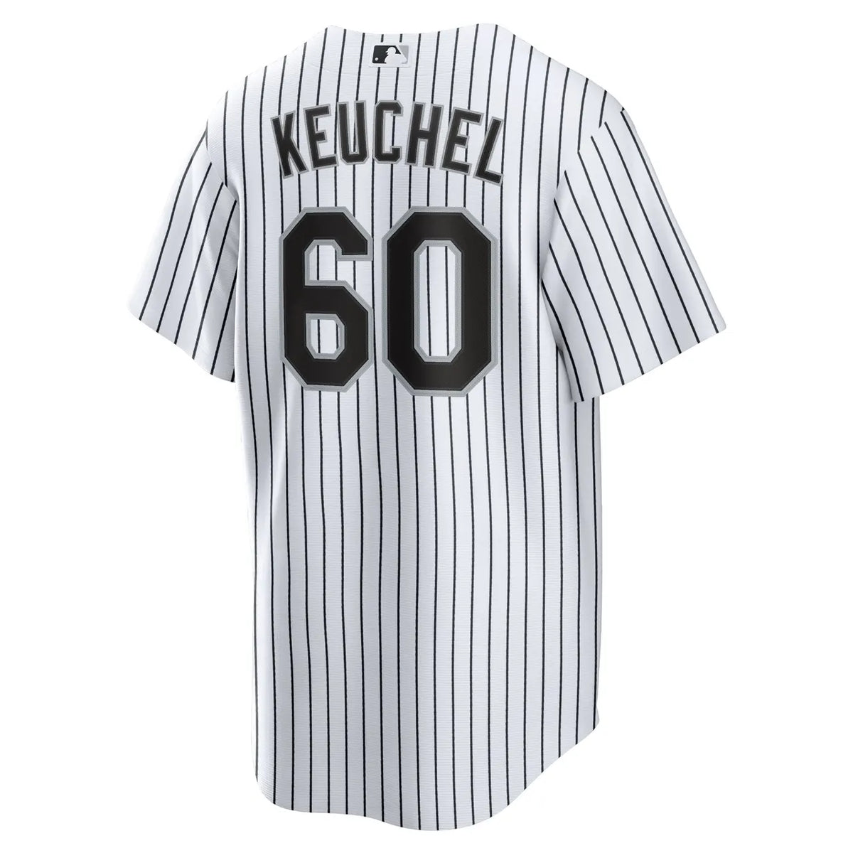 Keuchel White Sox Pinstripe Jersey - Hình 4