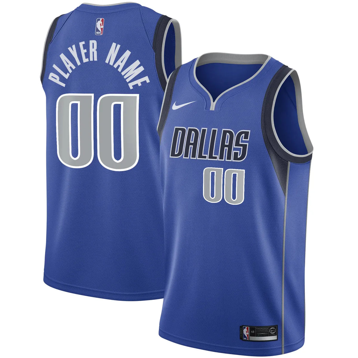 Dallas Mavericks Blue Jersey nike - Hình 2