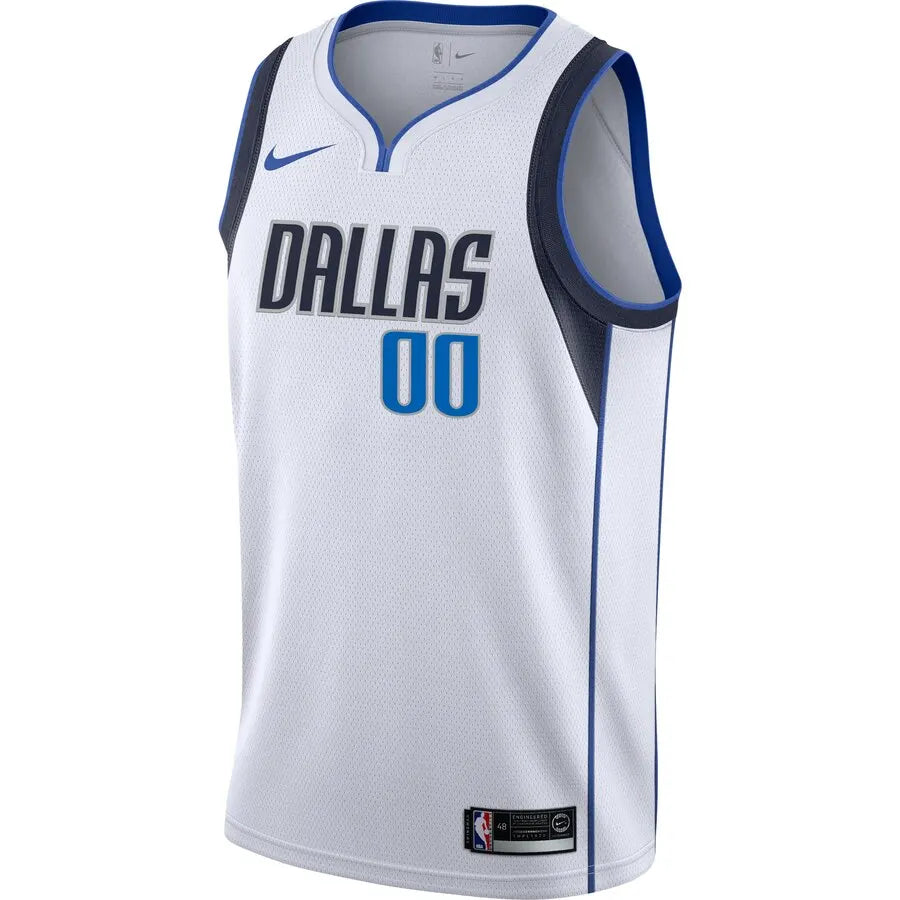 custom Nike Mavericks White Jersey - Hình 2