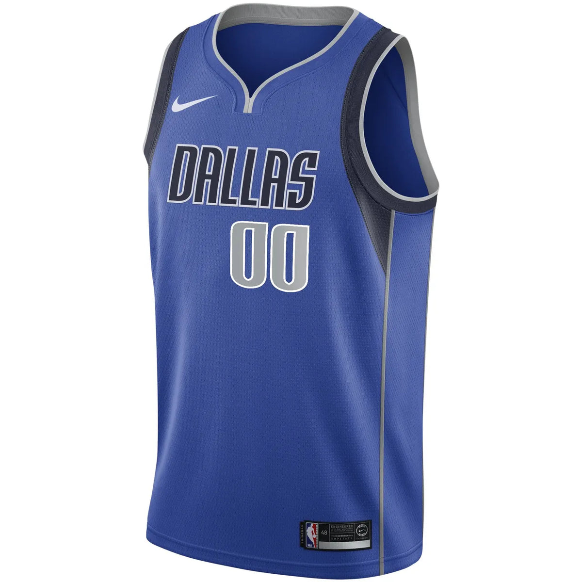 nike Dallas Mavericks Blue Jersey - Hình 3