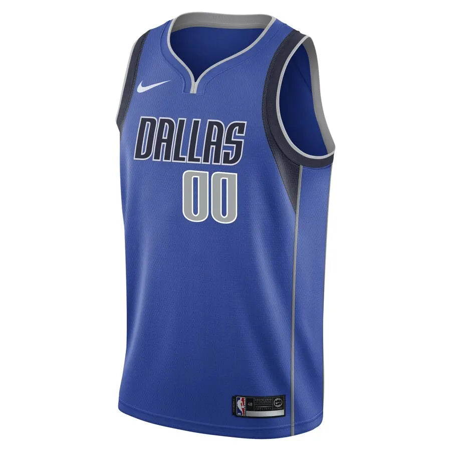 Mavericks Custom Blue Jersey - Hình 2