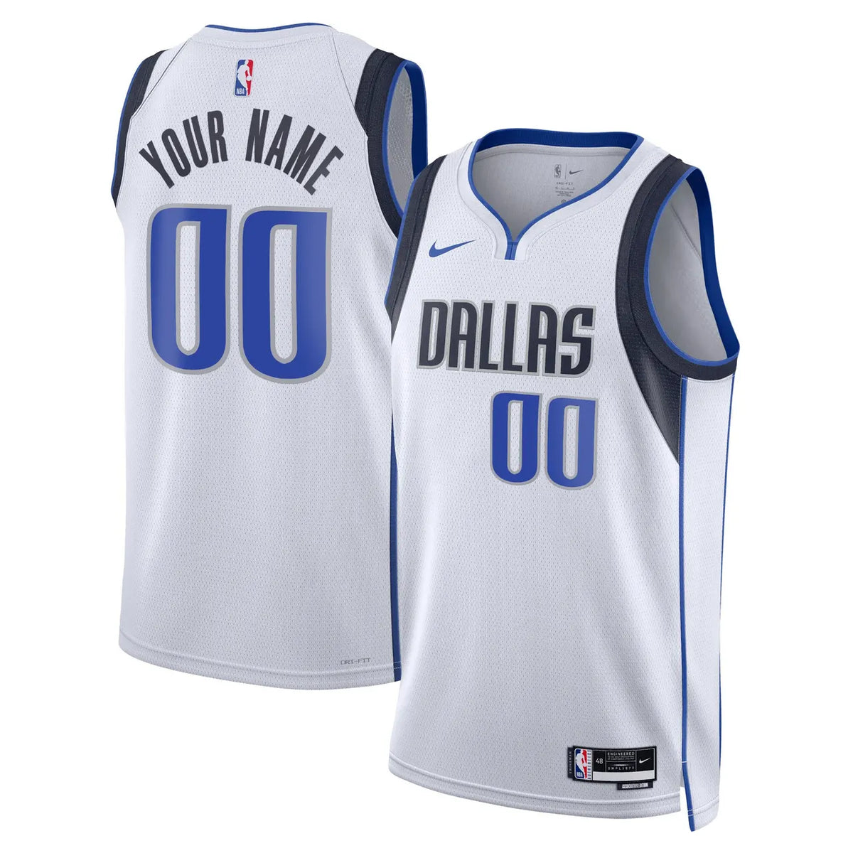 Dallas Mavericks Custom Jersey - Hình 2