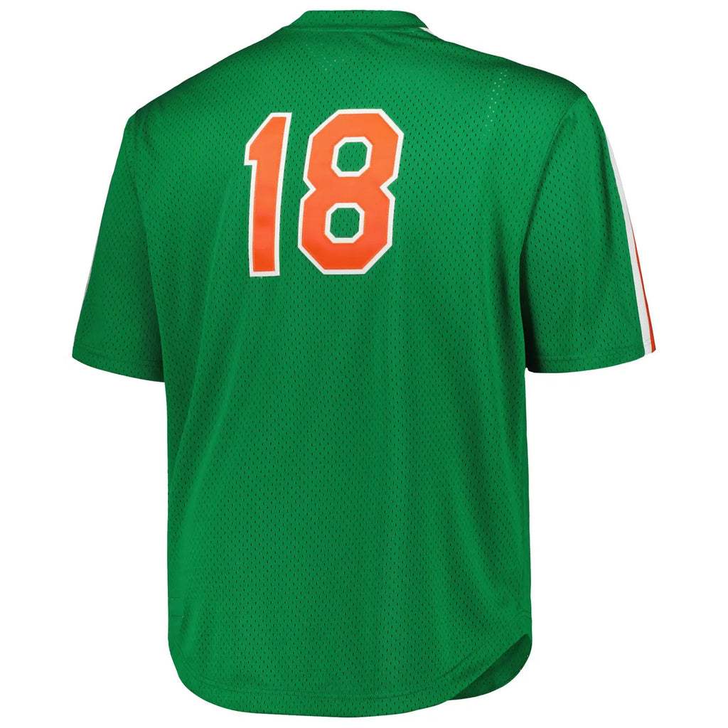 Mets Green Throwback Jersey - Hình 4