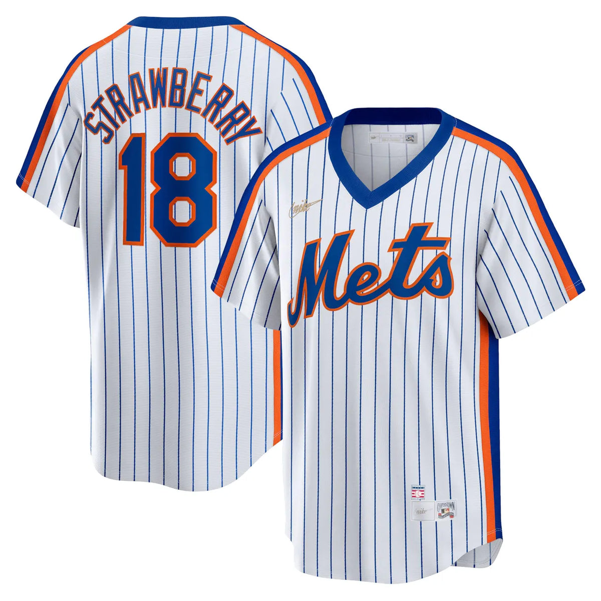 Strawberry #18 Mets Nike Jersey
